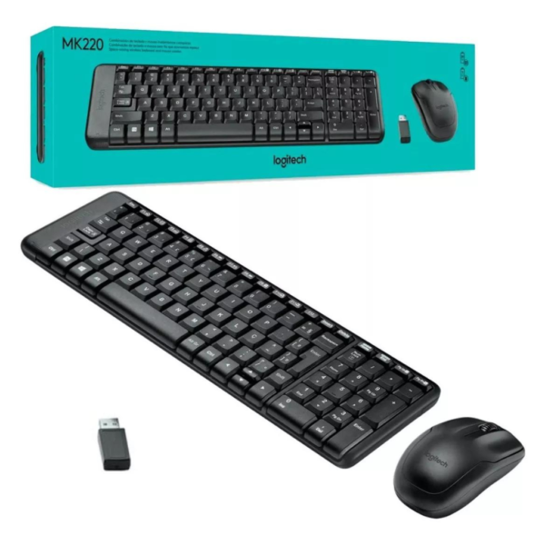 KIT TECLADO E MOUSE SFIO LOGITECH