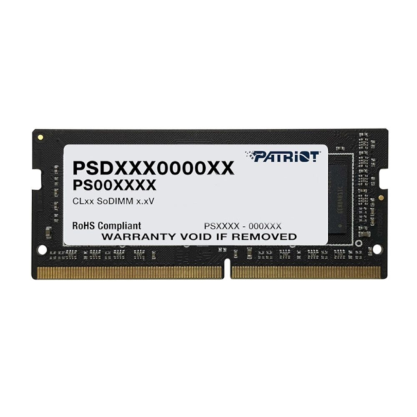 MEMORIA NOTEBOOK 4GB DDR4 2666MHZ PATRIOT BOX