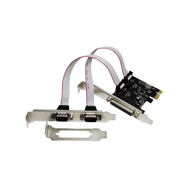 Placa PCI-Express DP-03 com 2 Portas Seriais RS232 + 1 Porta Paralela DB25