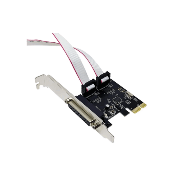 Placa PCI-Express DP-03 com 2 Portas Seriais RS232 + 1 Porta Paralela DB25 - Image 3